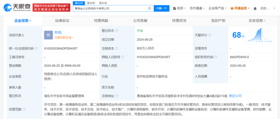 金山云在青海成立网络技术公司 企业向多元化服务全面提速